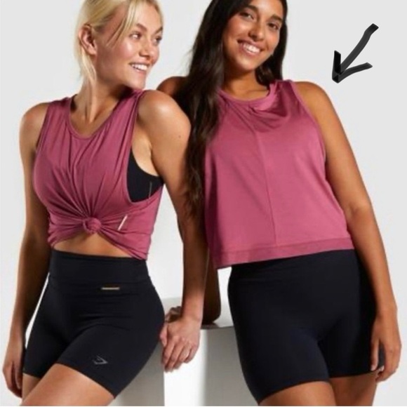 🦈 Gymshark x Whitney Simmons “It’s A Beautiful Day To Be Alive” Tank - Sz Medium - Picture 1 of 9